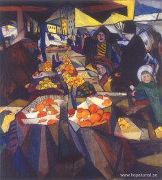 Sennoy marknad. Kiev.