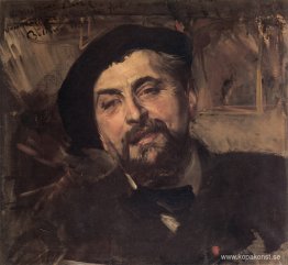 Porträtt av konstnären Ernest Ange Duez
