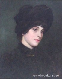 Porträtt av en ung flicka