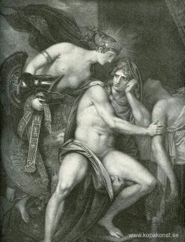 Thetis bringar rustningen till Achilles