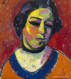 Porträtt av en kvinna