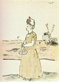 Holländare bredvid kanalen