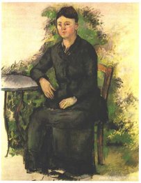 Madame Cezanne i trädgården