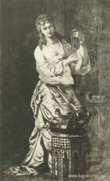 Odalisque Med Pärlor