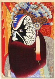 Skådespelare i kinesisk pjäs