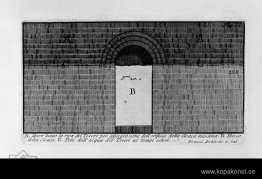 De romerska fornminnena, t. 1, skylt XXII. Cloaca Maxima.