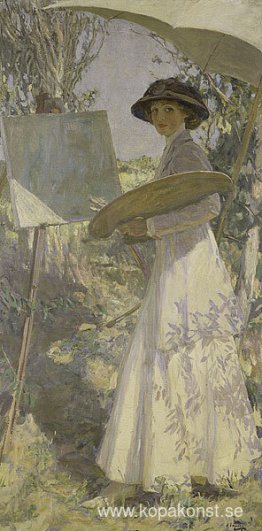 Mrs Lavery skissar