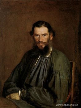 Porträtt av Leo Tolstoj