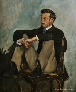 Porträtt av Auguste Renoir