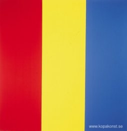 Röd Gul Blå Målning nr 1