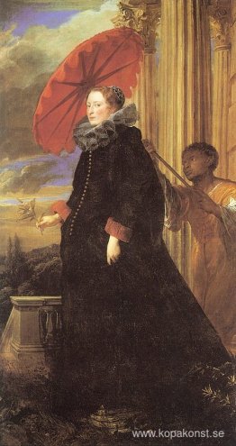 Porträtt av Marchesa Elena Grimaldi, fru till Marchese Nicola Ca