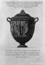 Urnvas med Bacchae och Divinity