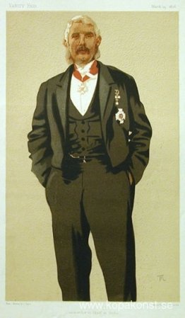 Karikatyr av general Sir Frederick Paul Haines