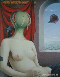 Ung fikon poserar för Leonardo da Vinci