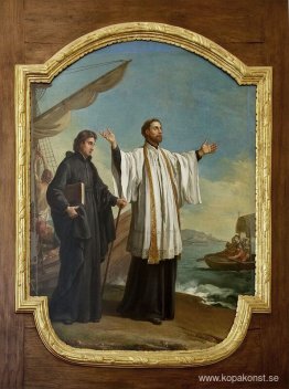 Francis Xavier landar i Kina