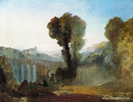 Ariccia solnedgång