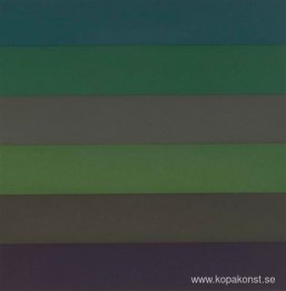 Horisontella band med färger överlagrade