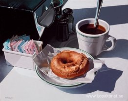Kaffe och munk