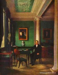 Porträtt av statskanslern för inrikesfrågor, prins Victor Pavlov