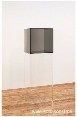 Kub #40 (blå och ljusgrå)