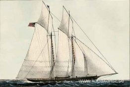 Schooner Yacht Cambria, 199 ton