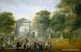 Den botaniska trädgården Paseo del Prado