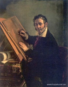 Porträtt av Nikolai I. Utkin