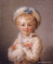 En pojke som pierrot