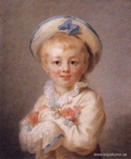 En pojke som pierrot