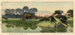 En trädgård i Okayama