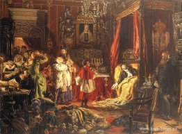 Sigismund Augustus död i Knyszyn