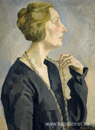 Porträtt av Edith Sitwell