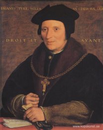 Porträtt av Sir Brian Tuke