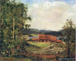 Landskap. Maridalen vid Oslo