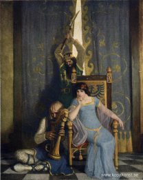 Kung Mark dödade den ädle riddaren Sir Tristram