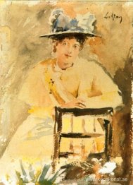 Porträtt av en kvinna