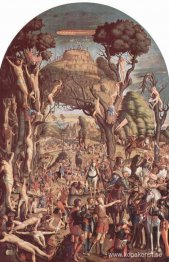 Korsfästelsen och förhärligandet av de tiotusen martyrerna på be