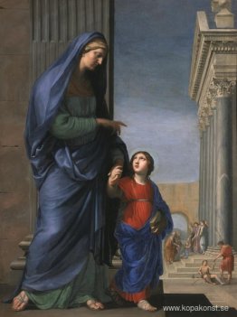Sainte Anne leder jungfrun i templet