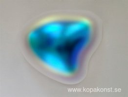 Liquid Triangle Glo-Pod (blågrön)
