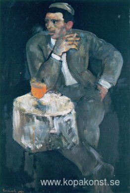 På kaféet