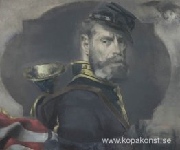 Självporträtt i uniform