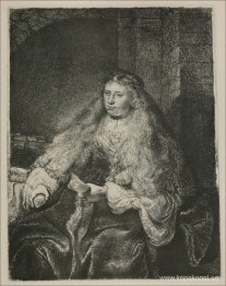 Studie av Saskia kallad den stora judiska bruden