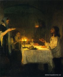 Kristus i Marias och Martas hem