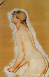 Naken (Studie för de stora badarna)