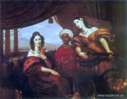 Porträtt av grevinnan Maria Alexandrovna Pototskaya, grevinnan S