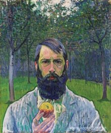 Självporträtt med Apple