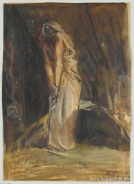 Illustrationsprojekt för Macbeth - Sleepwalking Lady Macbeth