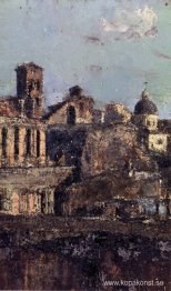 Italiensk stadsutsikt