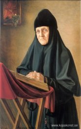 I cellen (Moder Paisija). Puhtitsky kloster