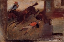 Studiointeriör med "The Steeplechase"